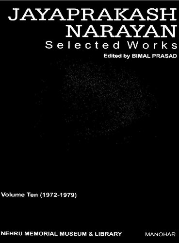 Jayaprakash Narayan: Selected Works 1929-1935 (volume 10)