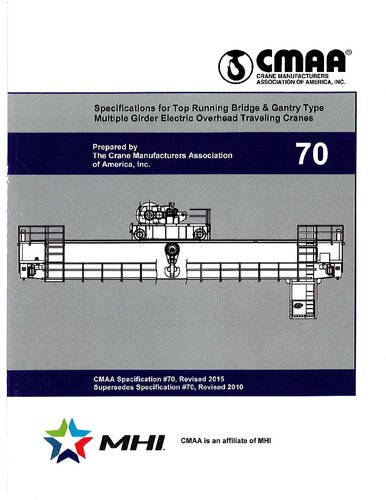 CMAA Specification No. 70-2015