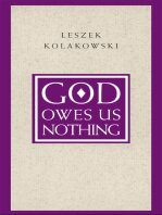 God Owes Us Nothing: A Brief Remark on Pascal's Religion and on the Spirit of Jansenism