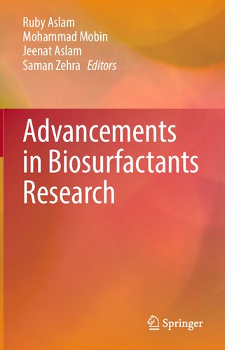 Advancements in Biosurfactants Research