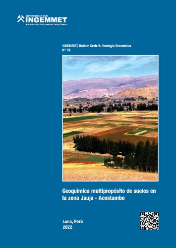 Geoquímica multipropósito de suelos en la zona Jauja – Acostambo (Junín)