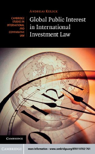 Global Public Interest in International Investment Law