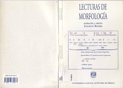 Lecturas de morfología