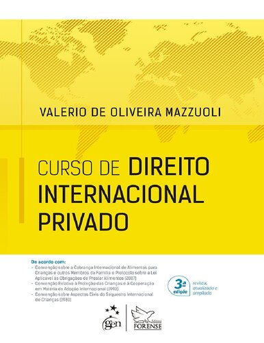 Curso de direito internacional privado