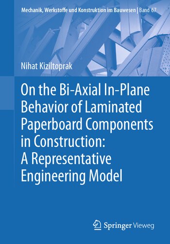 On the Bi-Axial In-Plane Behavior of Laminated Paperboard Components in Construction: A Representative Engineering Model