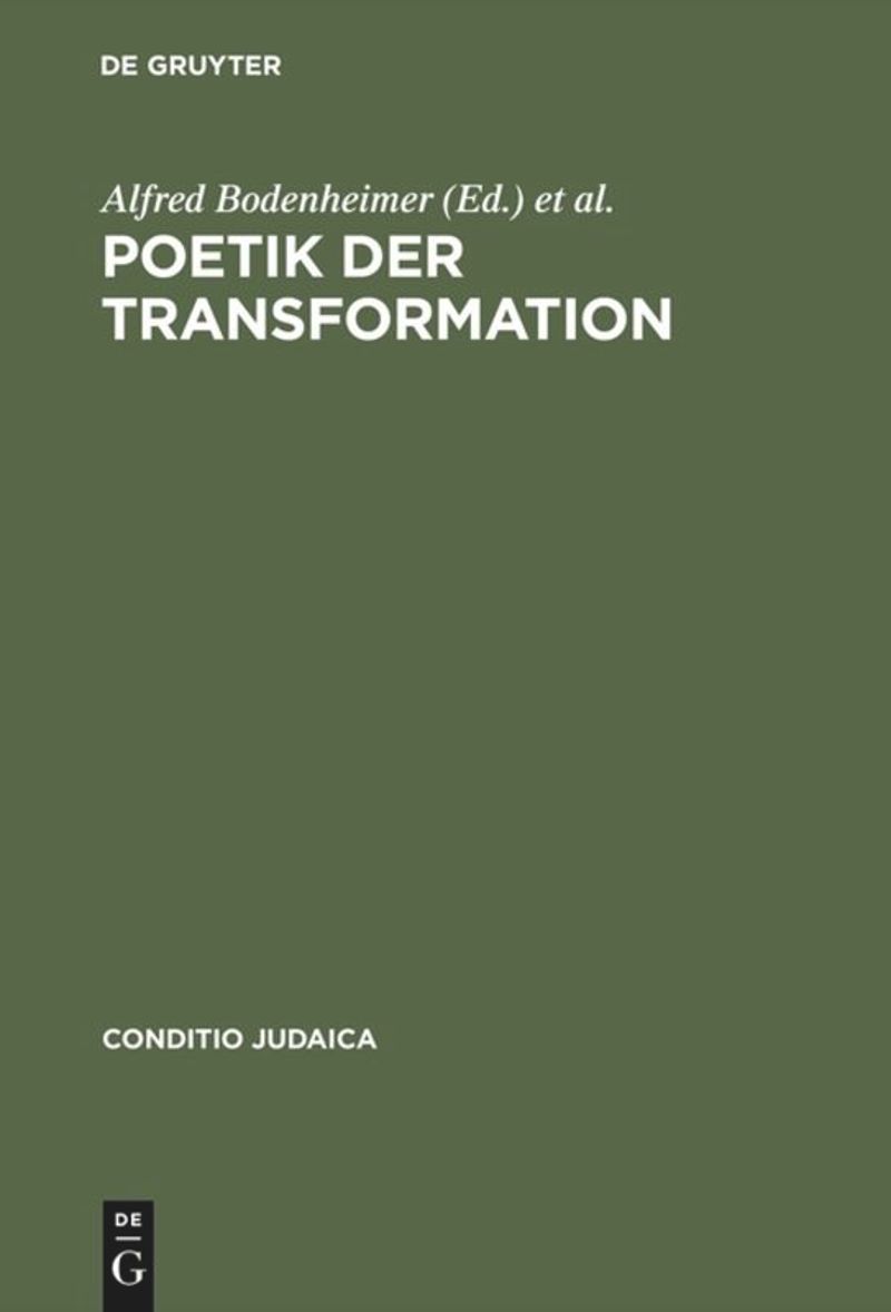 Poetik der Transformation: Paul Celan – Übersetzer und übersetzt