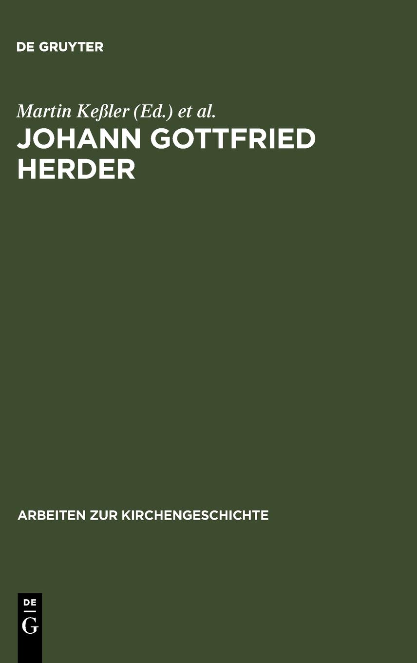 Johann Gottfried Herder: Aspekte seines Lebenswerks