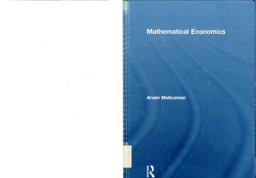 Mathematical economics
