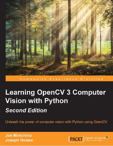 Learning Opencv 3 Computer Vision with Python