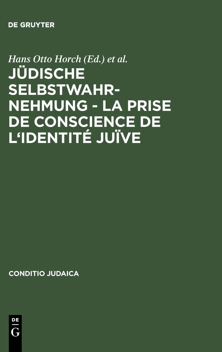 Jüdische Selbstwahrnehmung - La prise de conscience de l'identité juïve