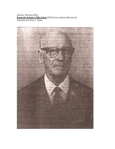 Villa-Lobos Artistic Excursion (Excursão Artística Villa-Lobos)