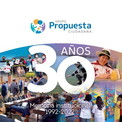 Memoria institucional 1992-2022