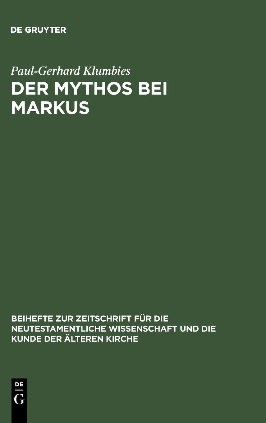 Der Mythos bei Markus
