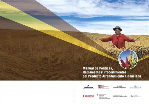 Manual de políticas, reglamento y procedimientos del producto arrendamiento financiado