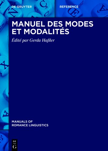 Manuel des modes et modalités