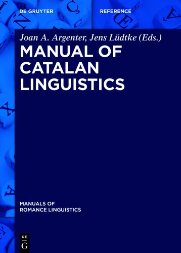 Manual of Catalan Linguistics