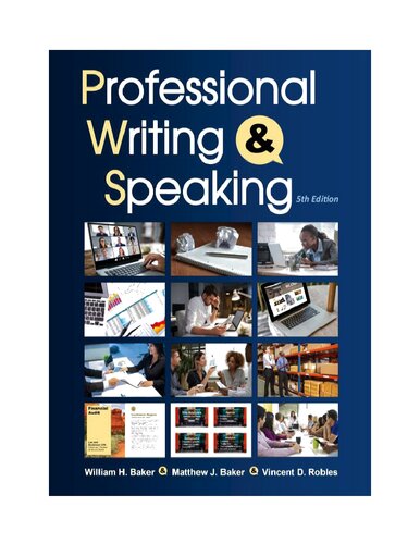 Professional Writing and Speaking