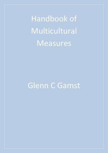Handbook of Multicultural Measures