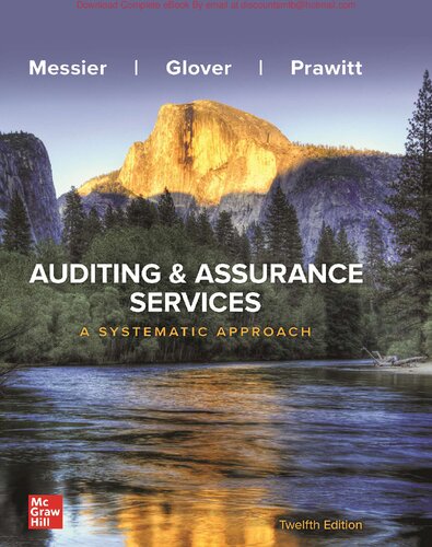 Auditing & Assurance Services A Systematic Approach