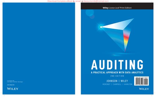 Auditing A Practical Approach with Data Analytics