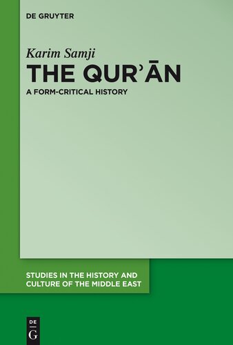 The Qur'ān: A Form-Critical History