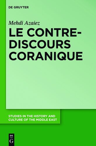Le contre-discours coranique