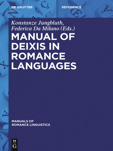 Manual of Deixis in Romance Languages
