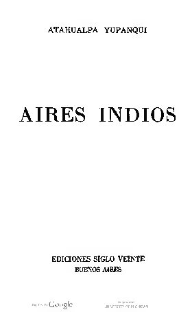 Aires indios
