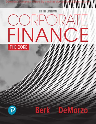 Corporate Finance