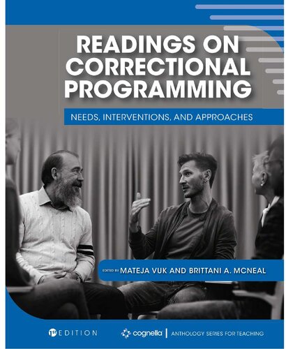 Readings on Correctional Programming: Needs, Interventions, and Approaches