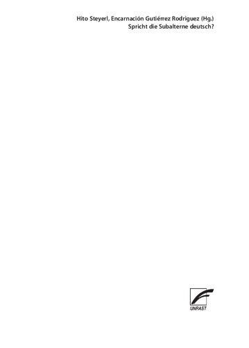 Spricht die Subalterne deutsch? Migration und postkoloniale Kritik