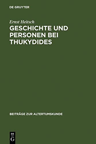 Geschichte und Personen bei Thukydides: Eine Interpretation des achten Buches