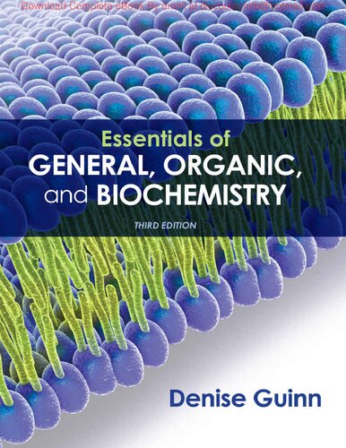 Essentials of General, Organic, and Biochemistry