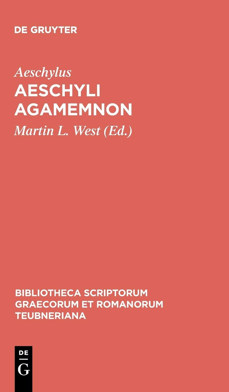 Aeschyli Agamemnon
