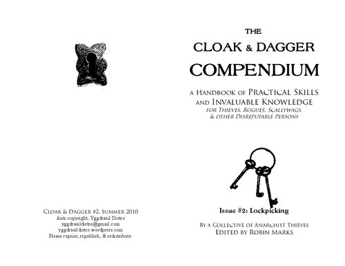 The Cloak & Dagger Compendium Issue 2 - Lockpicking