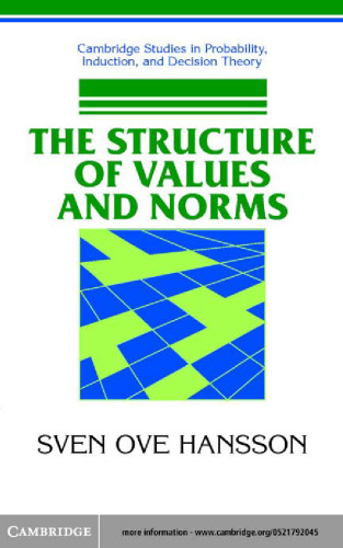 The Structure of Values and Norms 