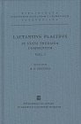 Lactantii Placidi in Statii Thebaida commentum: Vol. I. Scholia in Statium