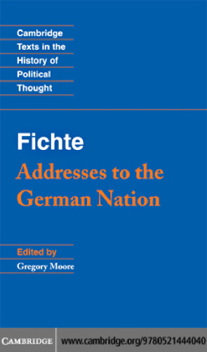 Fichte: Addresses to the German Nation