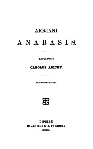 Arriani Anabasis