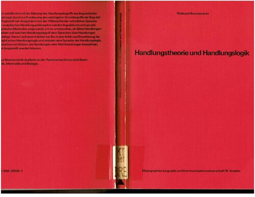 Handlungstheorie und Handlungslogik