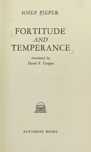 Fortitude and Temperance