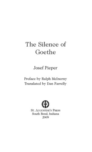 Silence of Goethe
