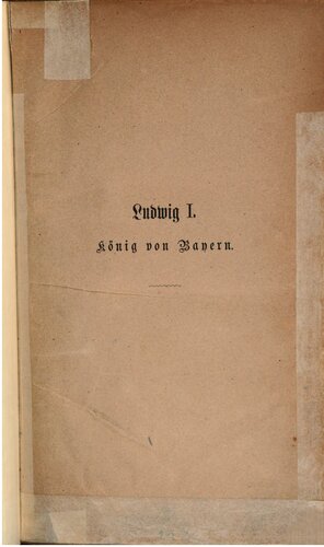 Ludwig I. König von Bayern