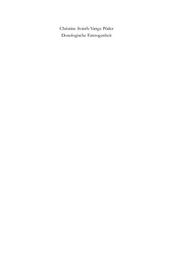 Doxologische Entzogenheit: Die fundamentaltheologische Bedeutung des Gebets bei Karl Barth