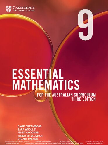 Essential Mathematics for the Australian Curriculum Year 9