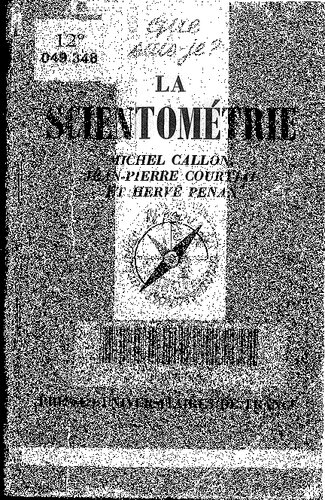 La Scientométrie