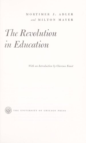 Revolution in Education