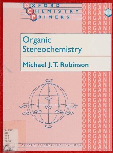 Organic Stereochemistry