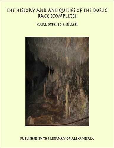 The History and Antiquities of the Doric Race, Vol. 2 of 2