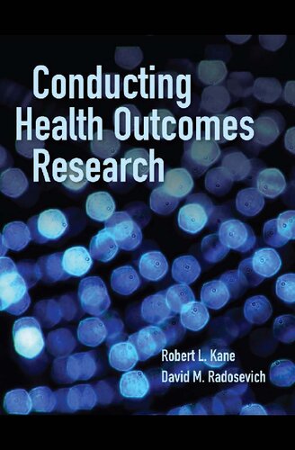 Conducting Health Outcomes Research